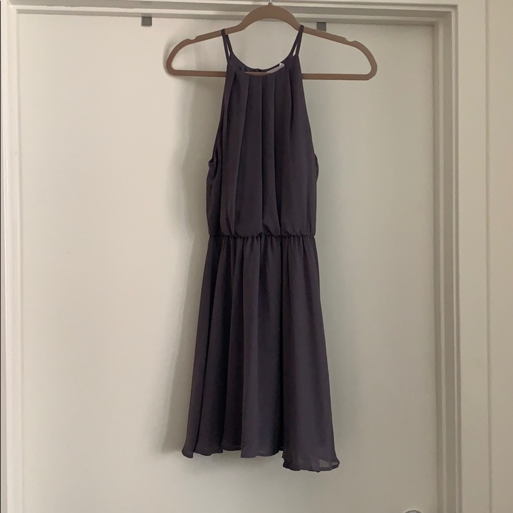 Lush gray dress!